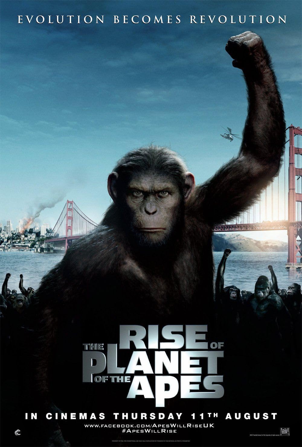 Rise of the Planet of the Apes 2011 English Movie